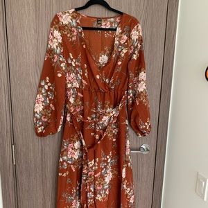 Shein long sleeve maxi dress. Size medium